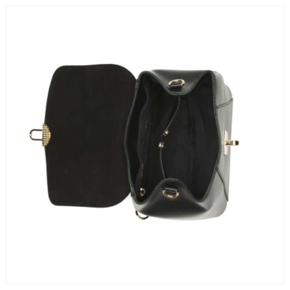 NWT DIVINA FIRENZE Leather Convertible Backpack/Purse - Picture 7 of 8